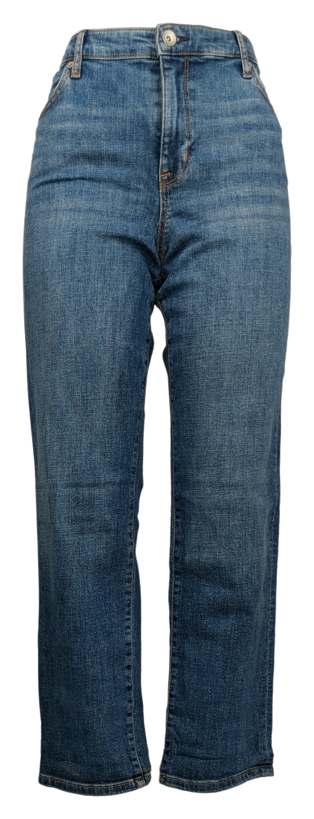 Chaps Women's Jeans Sz 10 Slim Boyfriend Denim Wallis Blue