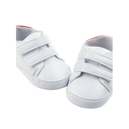 Baby Boy Girl Canvas Soft Crib Shoes Toddler Casual Sneakers Walking