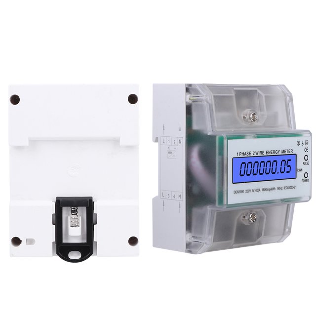Single Phase Din Rail,Single Phase Din Rail Single Phase Energy Meter Electric Meter Expertly Crafted