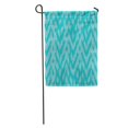 thumbnail image 1 of JSDART Ikat Abstract Chevron Pattern Distressed Faux Skin Garden Flag Decorative Flag House Banner 28x40 inch, 1 of 2