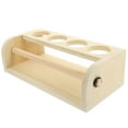 thumbnail image 2 of 1Pcs Simple Generous Wood Paper Roll Dispenser Storage Rack for Drawing Paper, 2 of 8