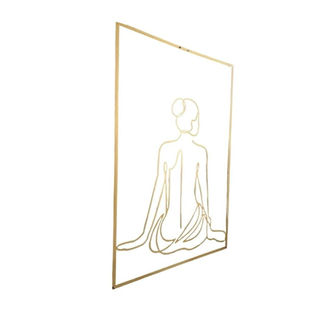 Cuadro decorativo de pared, estilo femenino, con motivos de bosque. Placa con imagen acrílica. Atrás uno