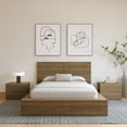 thumbnail image 6 of Nexera James Full Size Headboard, Brown Oak, 6 of 7