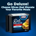 thumbnail image 3 of Kraft Deli Deluxe 2% Milk American Cheese Slices, 24 Ct Pk, Refrigerated, 3 of 16