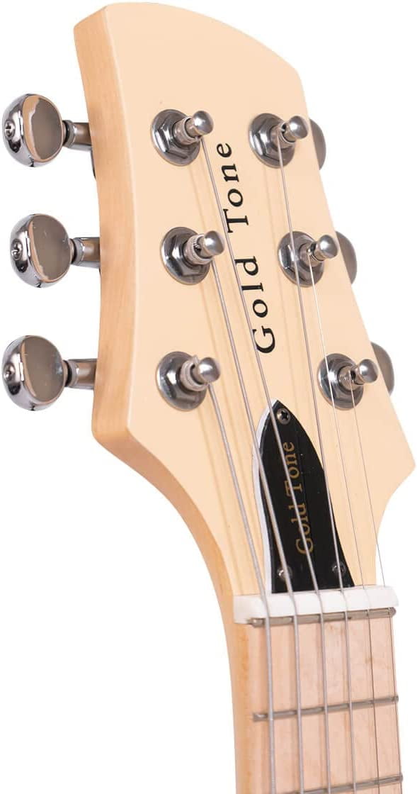 Gold Tone GME-6 Electric Solidbody 6-String Mando Guitar Cream Gloss