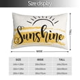 thumbnail image 4 of Disketp Pillow Covers Sunshine Pattern Throw Pillow Case Cushion Covers,Cushion For Bedroom,Couch,Home-20"X30", 4 of 9