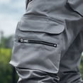 thumbnail image 3 of gakvov Cargo Pants For Men Men New Casual Pocket Overalls Loose Straight Leg Outdoor Running Trousers Pant, 3 of 6