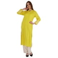 thumbnail image 5 of Phagun Long Party Wear Kurta For Women Embroidered Designer Kurti Ethnic wear Rayon Kurta, 5 of 6