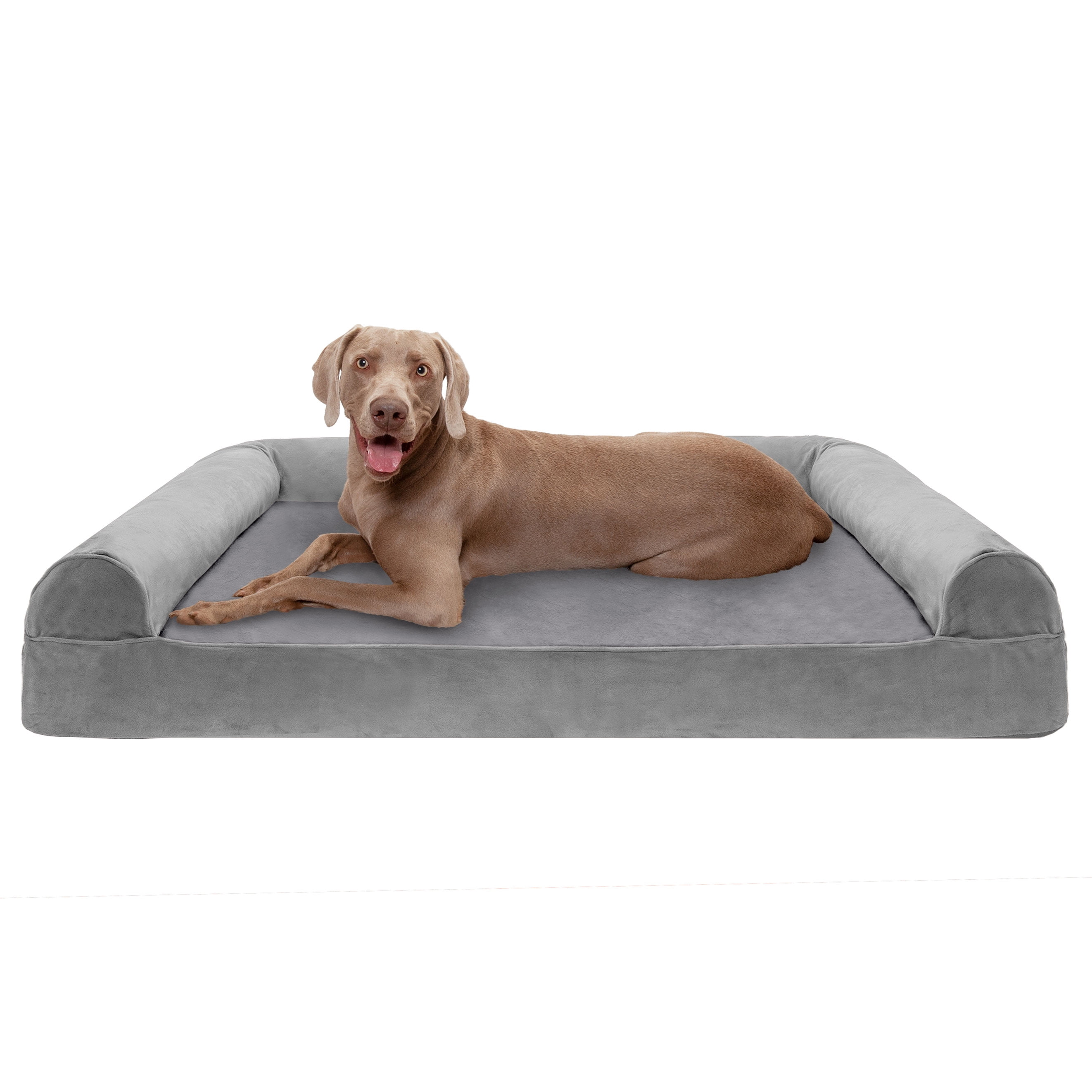 furhaven orthopedic dog couch jumbo
