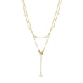thumbnail image 1 of Collar en capas Yuyangstore con colgante de mariposa Doble gargantilla Cadena con Borlas, 1 of 8