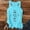 Sky Blue, variant on Women's Fashion Sun Moon Print Tank Top for Casual Daily Wear Sleeveless Design Ideal for Spring and Summer Outfits Versatile and Comfortable Orange S