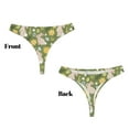 thumbnail image 3 of Fotbe Happy Easter Tanga Sin Costuras para Mujer con Estampado – Panties Invisibles, Transpirables y Cómodos para Uso Diario-Large, 3 of 6