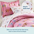 thumbnail image 3 of Wildkin Kids 100% Cotton Sheet Set for Boys and Girls - Twin (Horses), 3 of 8