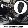 thumbnail image 2 of Unique Bargains Car Faux Leather Gear Shift Knob Cover for Ford Focus Escape Fusion Transit Van Gray Line, 2 of 6