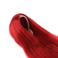 thumbnail image 3 of Peluca larga y recta a escala 1:6 para figura de acción de Hot Toys de 12 pulgadas, accesorios para muñecas femeninas rojo, 3 of 8