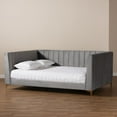thumbnail image 5 of Baxton Studio Gold Finished Queen Size Daybed, 5 of 17