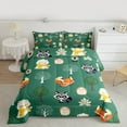 thumbnail image 2 of Manfei Raccoon Fox Hedgehog Bedding Comforter Set,Cute Zoo Animal Twin Comforter Sets,Jungle Wlidlife Bedding Set For Kids,Luxury Bedroom Decor Reversible,2pcs, 2 of 8