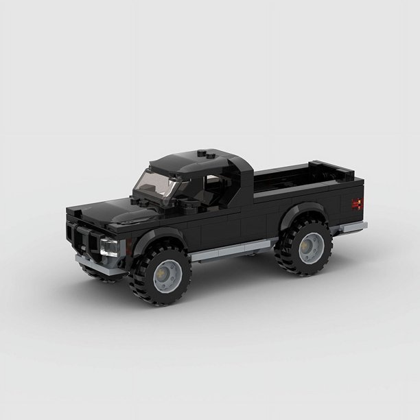 Camión todoterreno compatible con Lego, rompecabezas de partículas pequeñas, bloques de construcción ensamblados para niños, juguetes