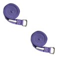 thumbnail image 4 of VONKY Easy To Carry Yoga Belts Portable Assistant For Any Yoga Session Soft pale purple 2Set, 4 of 6