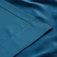 thumbnail image 5 of Half Price Drapes Tsunami Blue Room Darkening Curtains for Bedroom (1 Panel), 50W X 63L, 5 of 6