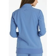 Cherokee Iflex Womens Warm Up Scrubs Jacket Zip Front CK303