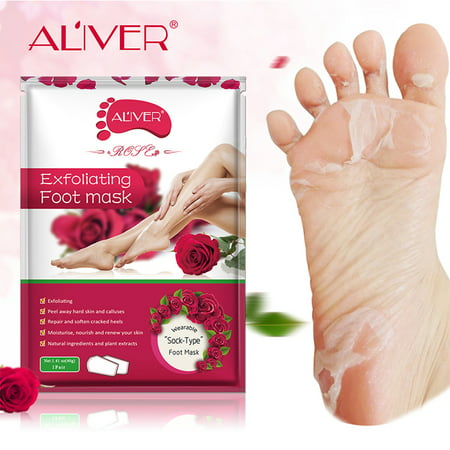 Hot Remove Dead Skin Foot Mask Peeling Cuticles Heel Feet Care Anti (Best Treatment For Dry Peeling Feet)