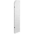 thumbnail image 4 of 6 ft. Modern Arch Velvet Room Divider White 3 Panel, 4 of 7