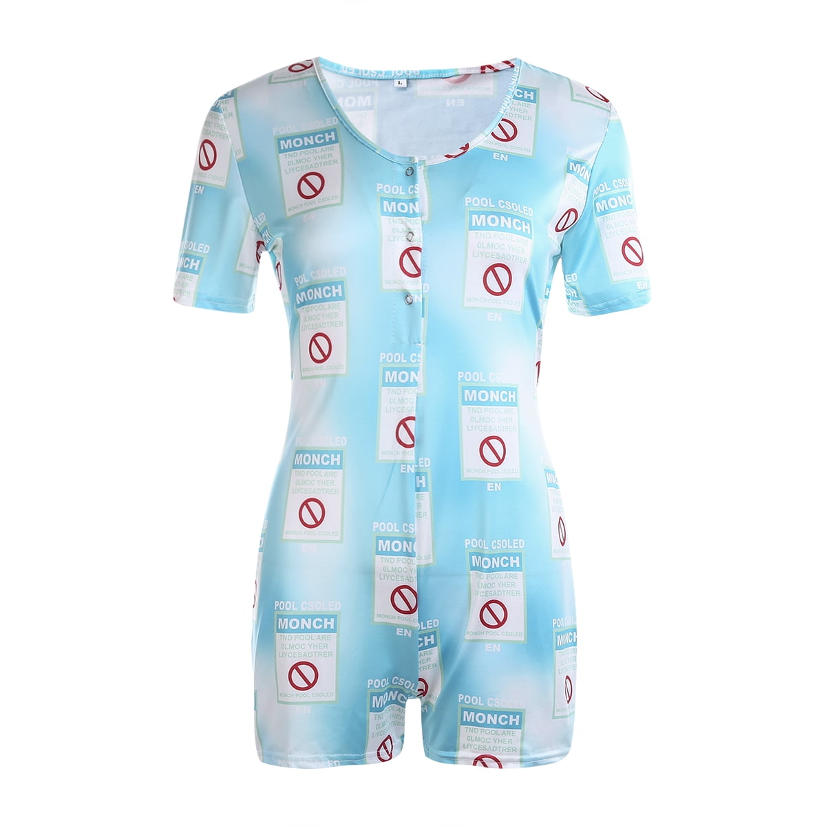 Ma&Baby Women V Neck Shorts Romper One Piece Floral Bodycon Jumpsuit