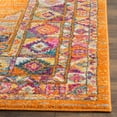 thumbnail image 5 of SAFAVIEH Madison Emmet Traditional Area Rug, Orange/Fuchsia, 4' x 6', 5 of 8