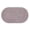 Pink, variant on Summercome Oval Cotton Bath Rug, 20" x 34", Tufted Ultra Soft and Absorbent Bathmat, Machine Washable (Pink)