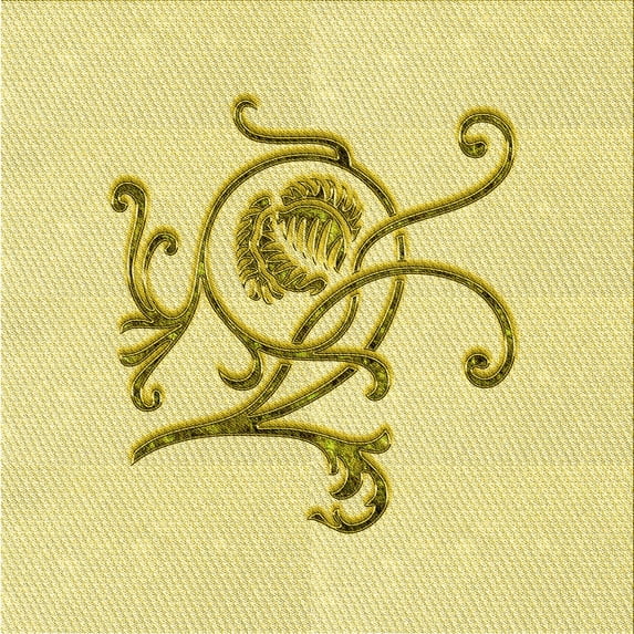 Ahgly Company Machine Washable Indoor Square Transitional Sun Yellow Area Rugs, 6' Square