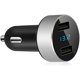 thumbnail image 1 of Cargador de coche USB dual, salida 4.8A, medidor de voltaje de encendedor de cigarrillos compatible con Apple iPhone, iPad, Samsung Galaxy, LG, Google Nexus, dispositivos de carga USB oso de fresa  Electrónica, 1 of 6
