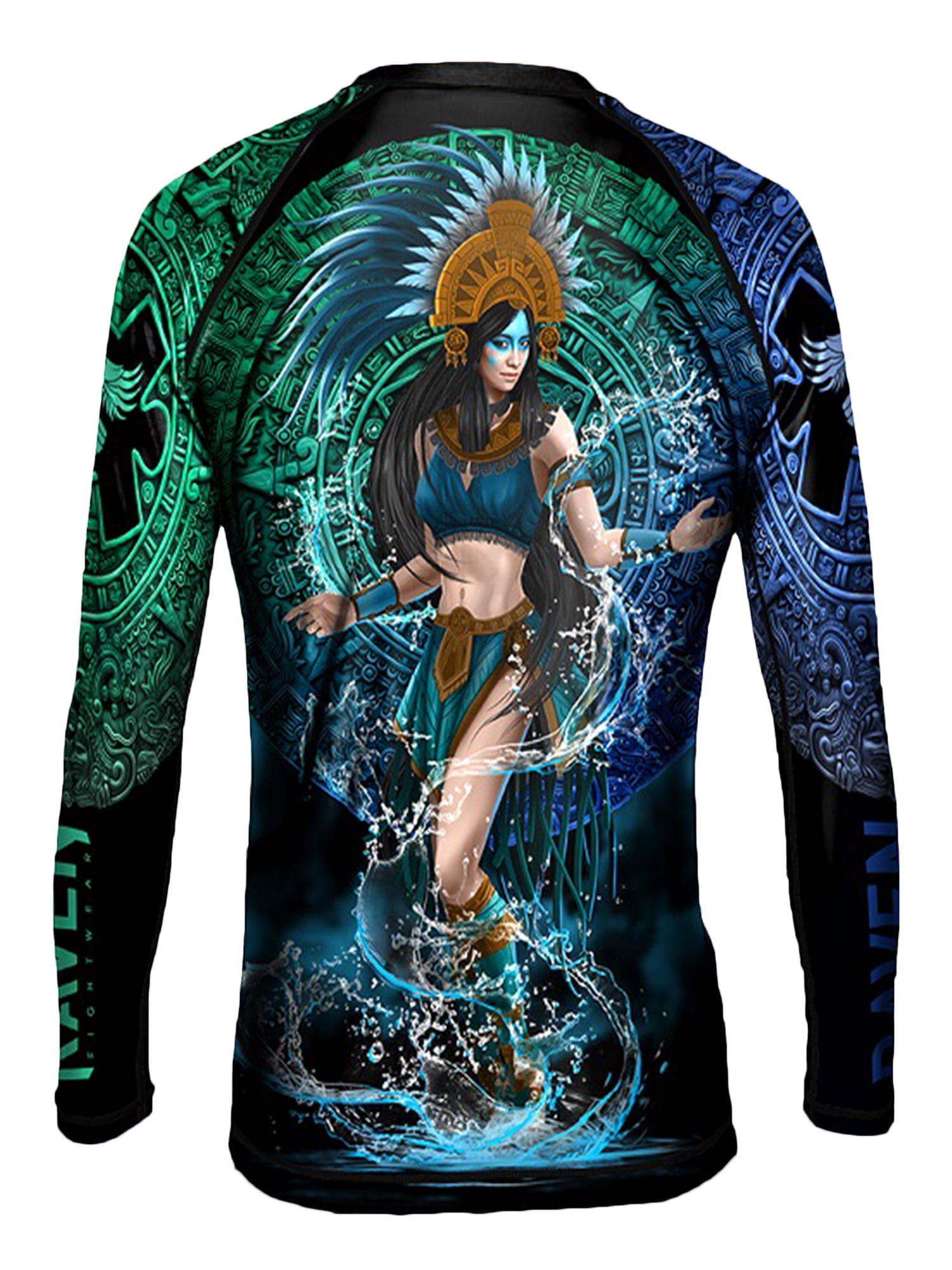 Women's Jiu Jitsu Rash Guard - Long Sleeve Compression Shirt For BJJ, MMA & No-Gi Training