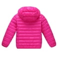 thumbnail image 2 of Kids Boy Girl OutWear Coat Winter Warm Hooded Puffer Lightweight Water-Resistant Packable Puffer Jacket Coat, 2 of 9