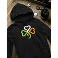 thumbnail image 3 of Tstars Womens Shamrock Ireland Clover Hearts for St Patricks Day Women St Patricks Day Shirts Gift for Her Irish Shirt Pride Proud Irish women Hoodie, 3 of 6