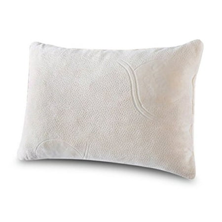 Shredded Memory Foam Pillow With Bamboo Cover Charcoal Infused