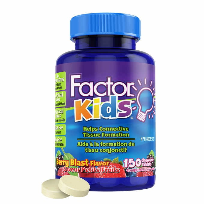 Focus Factor Kids Complete Daily Vitamin 150 Chewable Tablets