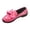 Pink, variant on Women's Y2K Bow Platform Loafers, Chunky Heel Patent Leather Slip On Shoes, Trendy Casual Footwear for Daily & Party Wear Khaki 42