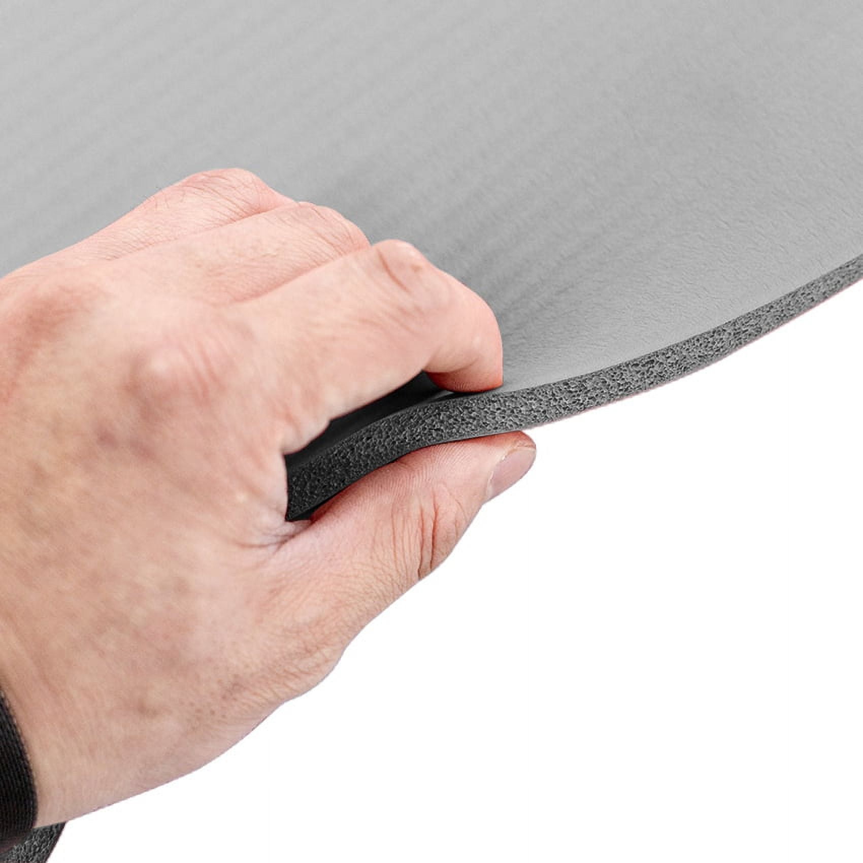 Ray Star Extra Thick Yoga Mat 31.5"X72"X0.39" Thickness 9mm -Eco Friendly Material- With High Density Anti-Tear Exercise Bolster