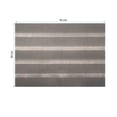 thumbnail image 2 of Mantel Individual Mainstays Rayas Horizontales 30x45 cm Rectangular Plata, 2 of 4