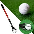 thumbnail image 3 of Aluminum Telescopic Extendable Golf Ball Retriever Pick Up Grabber Picker Tool Red Black 60x183cm, 3 of 8