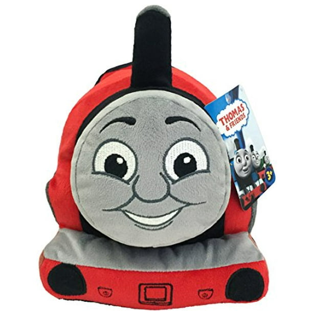 Thomas and Friends Plush Stuffed James Pillow Buddy - Super Soft Polyester  Microfiber, 15 inch (Official Mattel Product)