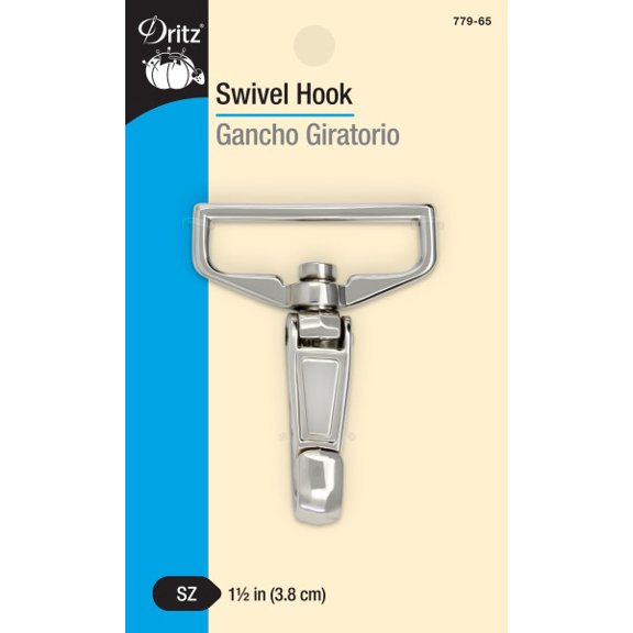 Dritz 1-1/2" Swivel Hook-Nickel