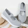 thumbnail image 5 of Womens Clothes Clearance Black and Friday Deals 2023 asdoklhq Womens Casual Shoes,Women's Casual Breathable Wedges Slip On Walking Sneakers Loafers Shoes, 5 of 9