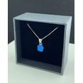 thumbnail image 3 of SilverCloseOut Sterling Silver Blue Opal Necklace 18 Inches for Women and Teens, 3 of 5