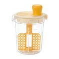 thumbnail image 2 of Mezclador de aderezos para ensaladas,Mezclador de aderezos para ensaladas Botella Separador de huevos,Botellas de condimentos Botella de ensalada Vaso para mezclar,Botella de ensalada manual, 2 of 8