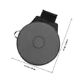 thumbnail image 2 of unbranded Cojín Giratorio Para Asiento De Auto Gris Cómodo Y Portátil Con Ergonómico, 2 of 6
