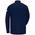 thumbnail image 2 of FR Lng Slv Mock Turtleneck Shirt,Nvy,2XL SEK2NV RG XXL, 2 of 2