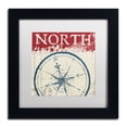 thumbnail image 2 of Trademark Fine Art "Nautical I Red" Canvas Art by Wellington Studio, White Matte, Black Frame, 2 of 4