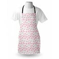 thumbnail image 4 of Rose Apron, Tender Spring Flourish with Little Buds Hand Drawn Botanical Garden, Unisex Kitchen Bib with Adjustable Neck for Cooking Gardening, Adult Size, Dried Rose Seafoam, by Ambesonne, 4 of 4